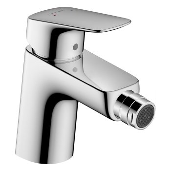 Baterie pentru bideu Hansgrohe Logis, cu ventil pop-up, crom